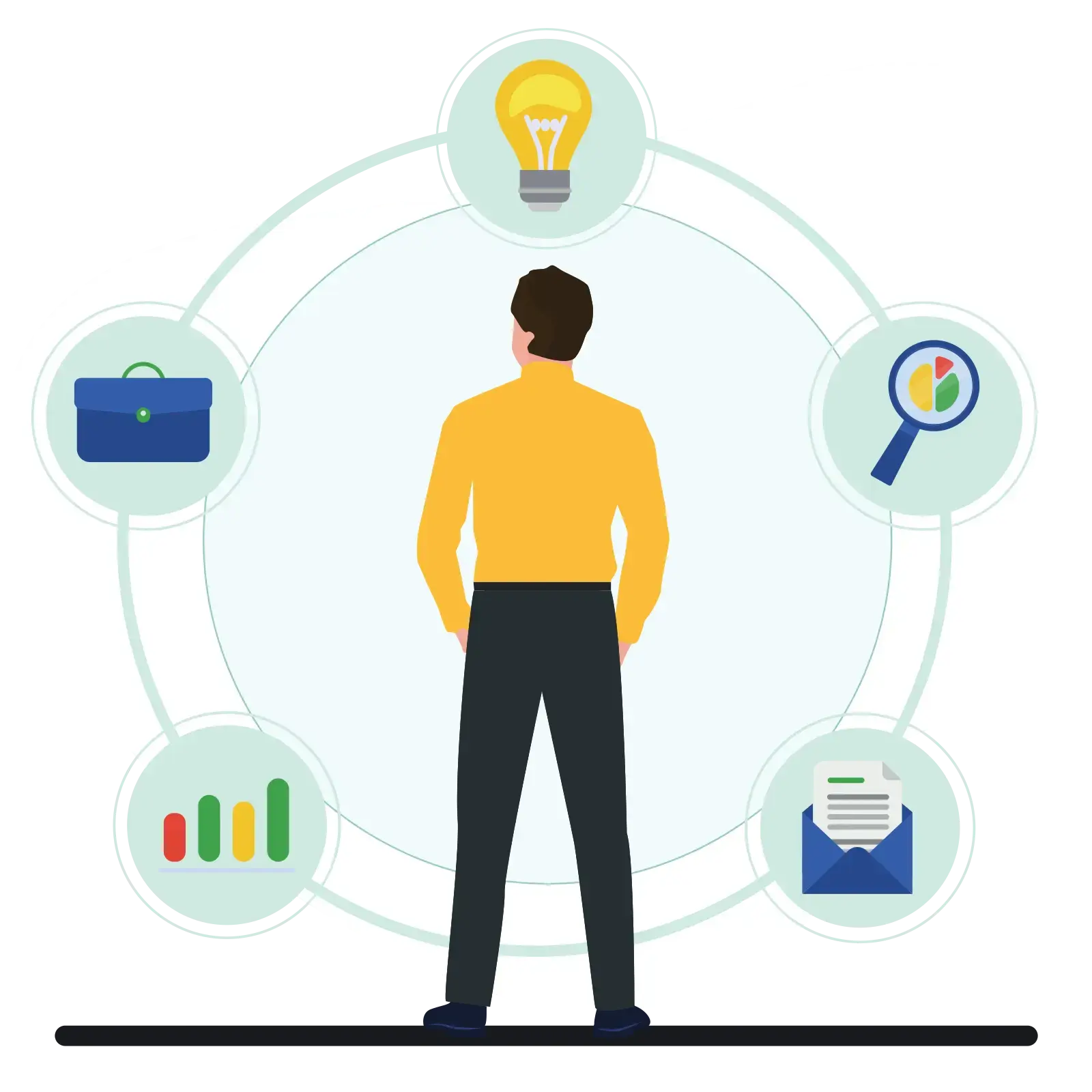 Network-wide data insights connected around a workshop operator